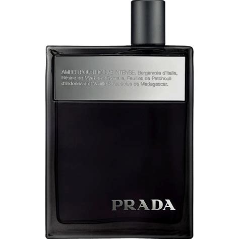 prada amber pour homme intense parfumo|Prada amber men 100ml edt.